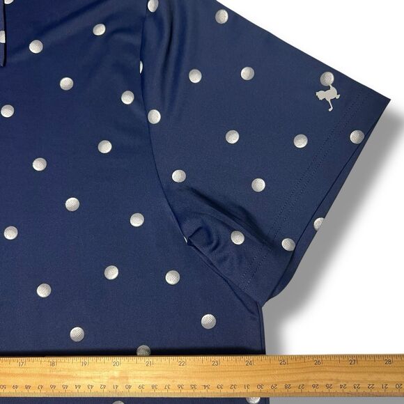 Birdie Bound Mens XL Golf Ball Polo Shirt - Picture 4 of 7